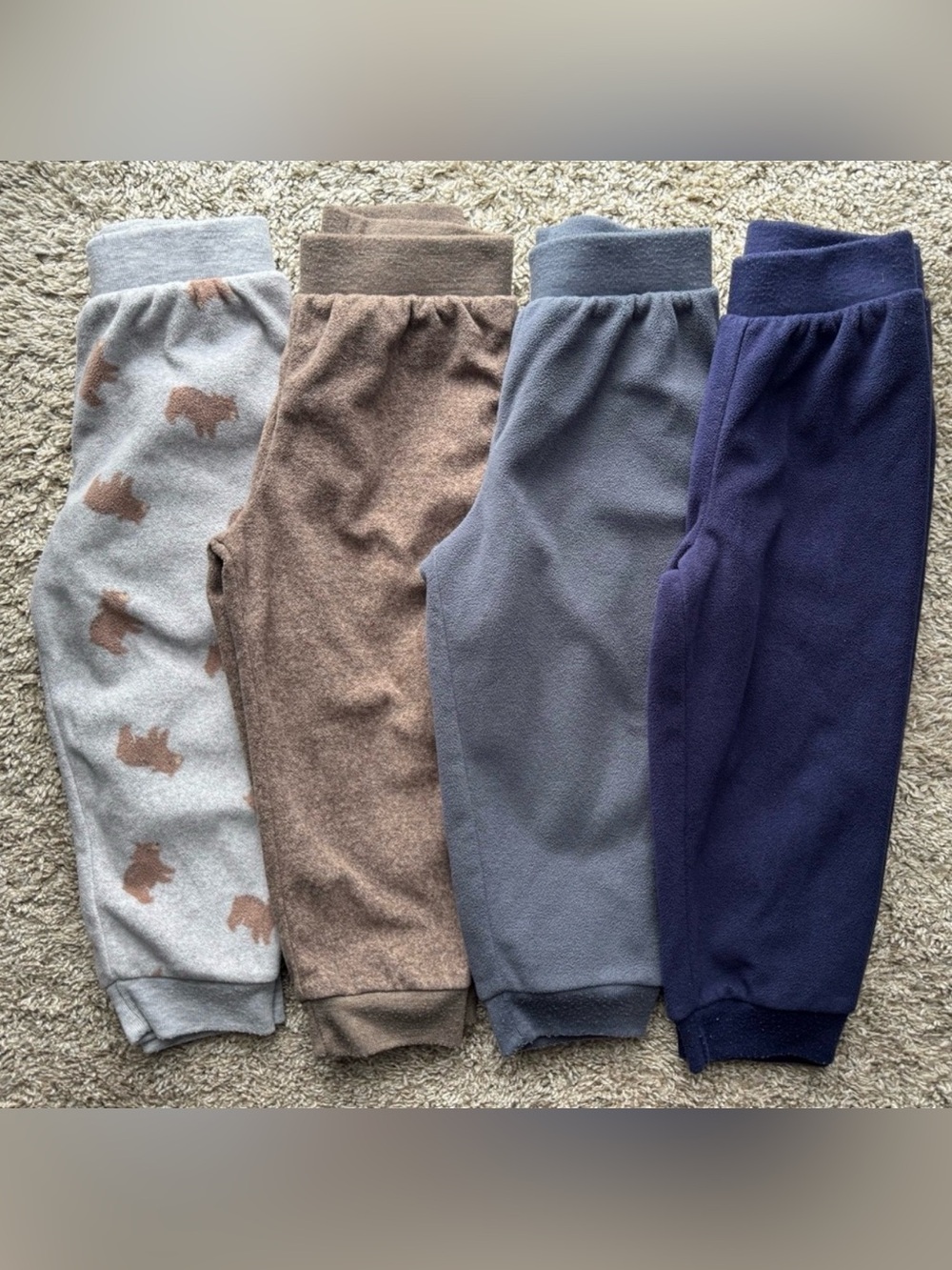 Simple Joys by Carter’s Toddler Fleece Jogger Pants Bundle 4 Pair Size 24M